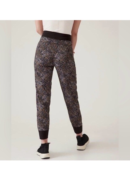 Athleta Pants - EUC Athleta High-Waist Patterned Slim Ankle Pants